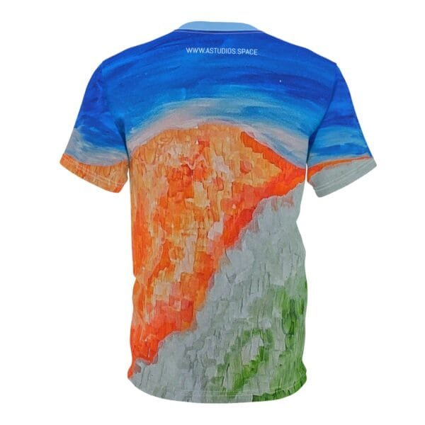 'Rolling Hills' All Around Print T-Shirt - Image 3