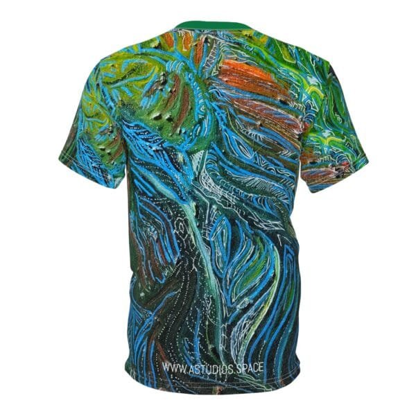 'Alien Ocean' All Around Print T-Shirt - Image 3