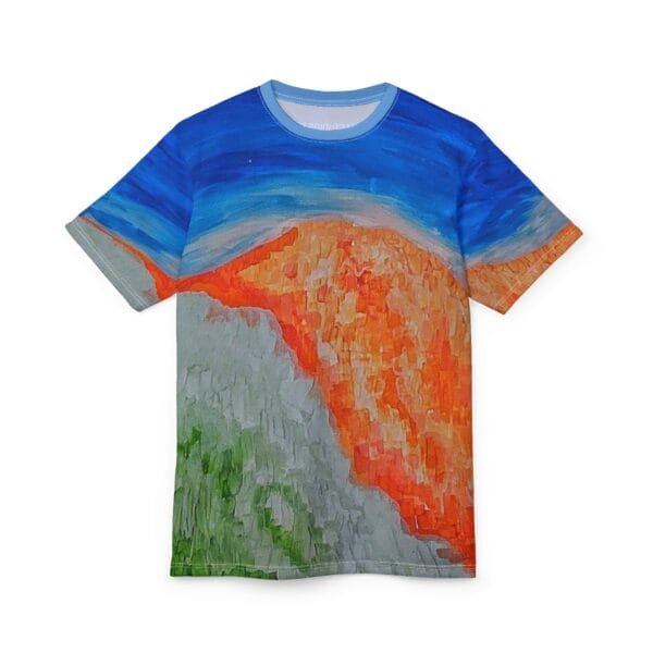 'Rolling Hills' All Around Print T-Shirt - Image 2