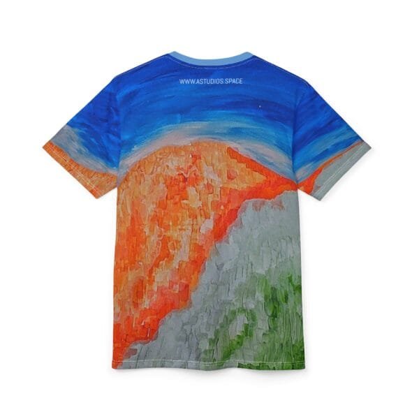 'Rolling Hills' All Around Print T-Shirt - Image 4