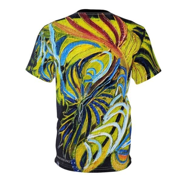 'Aquatic Abstract' All Around Print T-Shirt - Image 3