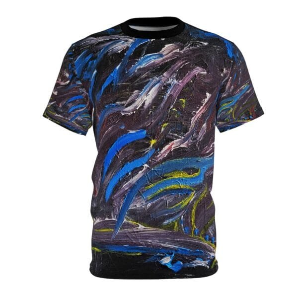 'Untitled Abstract' All Around Print T-Shirt